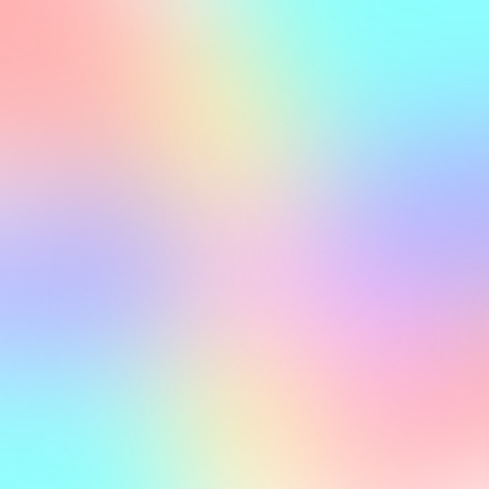 Rainbow pastel gradient background